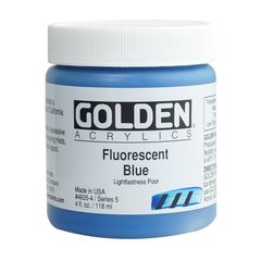 GOLDEN Heavy Body Fluoreszierende Acrylfarbe | Verschiedene Farben