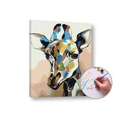 Malen nach Zahlen - Giraffe