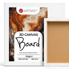 ARTMIE 3D-Künstlerleinwand auf Pappe | Verschiedene Größen