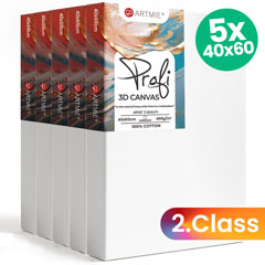 ARTMIE 3D-Leinwand Set 5 Stück - 2. Qualität - 40x60 cm