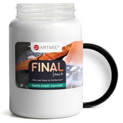 ARTMIE FINAL TOUCH Wasserverdünnbarer Lack 400 ml | Verschiedene Typen