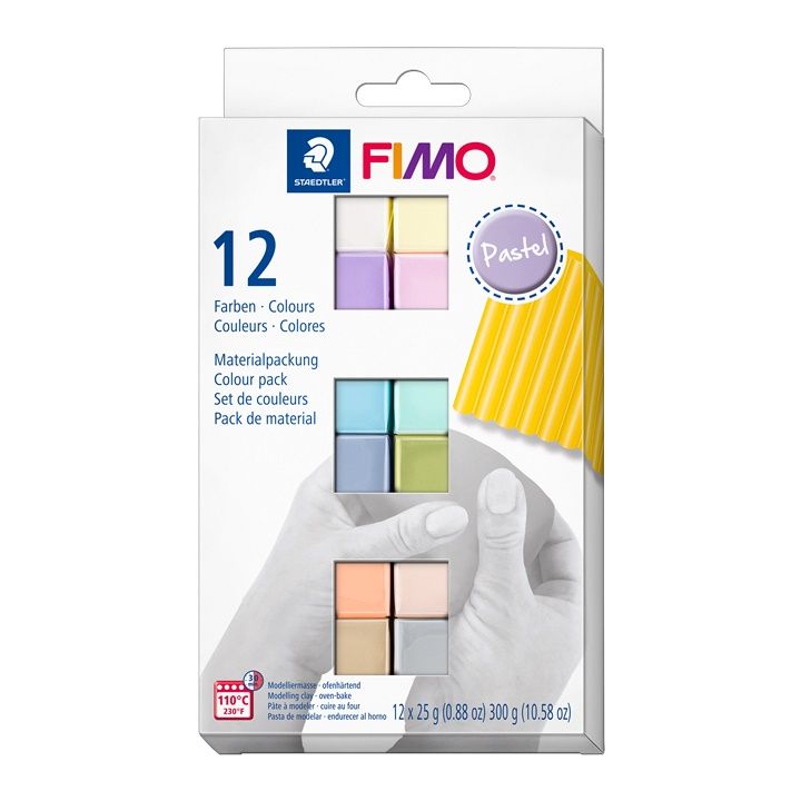 FIMO Weichpastell-Polymer-Ton-Set
