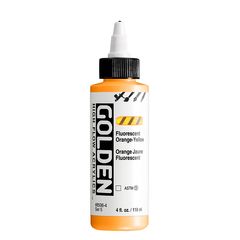 GOLDEN High Flow Fluoreszierende Acrylfarbe 118 ml | Verschiedene Farbtöne