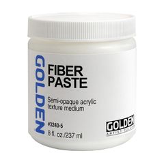 Goldene faserige Paste | verschiedene Bände