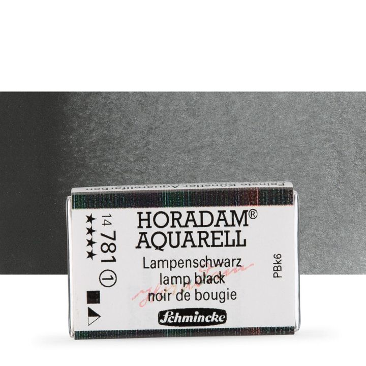 HORADAM® AQUARELL Aquarell-Farben | 781 Lamp Black HORADAM® AQUARELL Aquarell-Farben | 781 Lamp Black