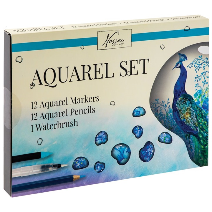 Kreativ-Aquarell-Set 25 Stück
