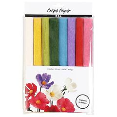 Krepppapier-Set | Verschiedene Farben