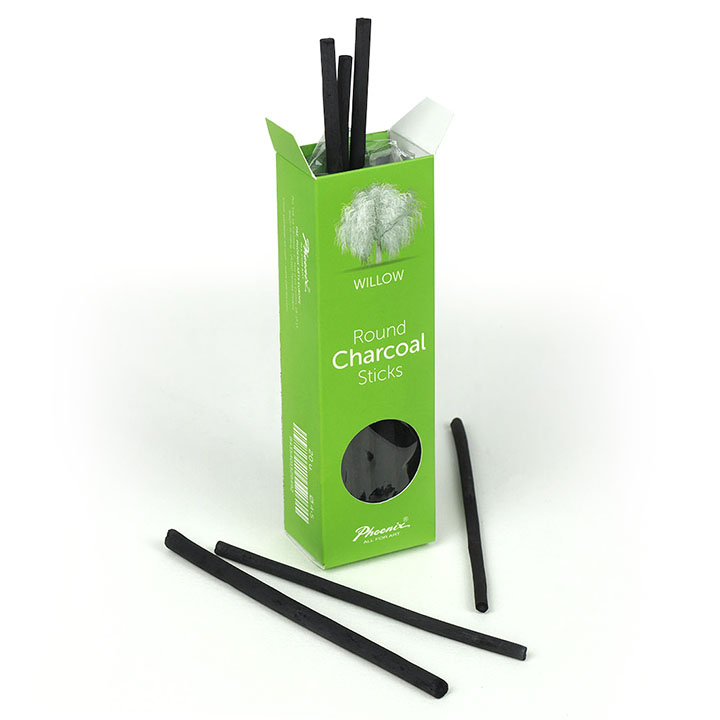 Künstlerische Holzkohle | 4 - 5 mm Künstlerische Holzkohle | 4 - 5 mm