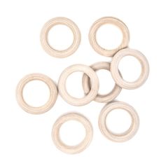 Makramee-Ringe aus Holz | Verschiedene Größen