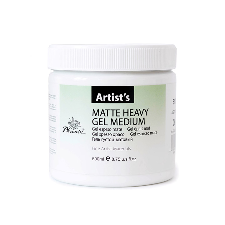 Matte Gel Medium Heavy 500 ml