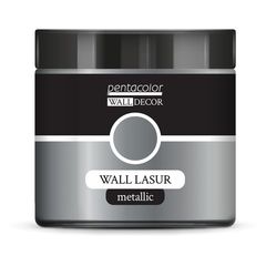 Metallische Wanddekor-Lasur 500 ml | Verschiedene Farbtöne