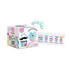 Papa's Kid Pastell- und Glitzerknete-Set für Kinder