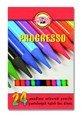 PROGRESSO Laminiertes Pastellstift-Set