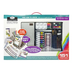 Royal & Langnickel Mixed Media Art Set mit Staffelei