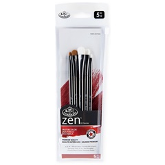 Royal and Langnickel Zen 83 Serie Aquarellpinsel Set - 5tlg.