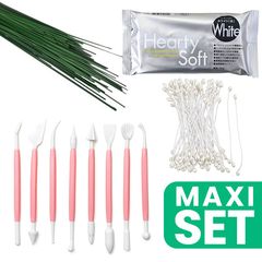 Schaumstoffblumen-Set