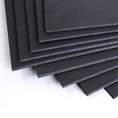 Schwarze Kappenplatte AIRPLAC 5 mm | unterschiedliche Dimensionen