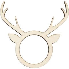 Serviettenringe aus Holz | 4 Stück