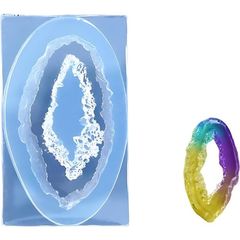 Silikon-Gussform - Geode