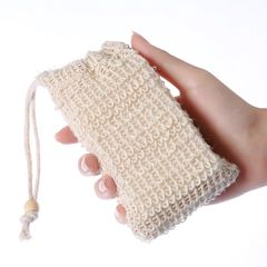 Sisal Seife Tasche 9x14 cm