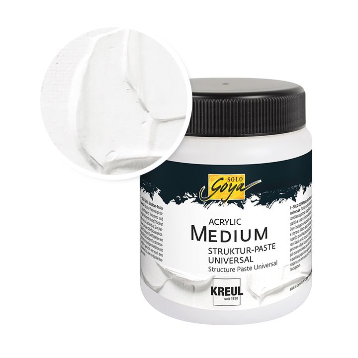 Solo Goya Universal-Strukturierungspaste | 250 ml Solo Goya Universal-Strukturierungspaste | 250 ml