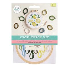 Stickereiset | Zitronen