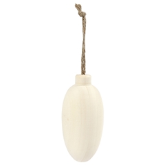 Tannenzapfen-Ornament aus Holz