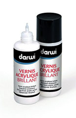 Transparenter Acryl-Lack